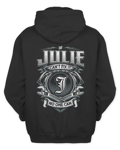 JULIE AP81-K4-626 - Personalized Ahmed Quote Apparel “If Ahmed Can't Fix It, No One Can” - Unisex Hoodie - Black
