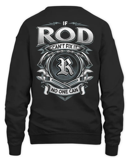 ROD AP81-K4-626 - Personalized Ahmed Quote Apparel “If Ahmed Can't Fix It, No One Can” - Unisex Sweatshirt - Black