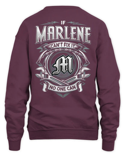MARLENE AP81-K4-626 - Personalized Ahmed Quote Apparel “If Ahmed Can't Fix It, No One Can” - Unisex Sweatshirt - Maroon
