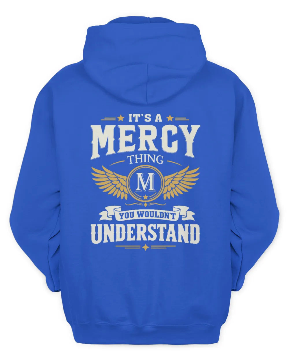 MERCY KT06-M008 It’s a [NAME] Thing – You Wouldn’t Understand | Personalized Vintage T-Shirt - Unisex Hoodie - Royal