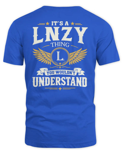 LNZY KT06-M008 It’s a [NAME] Thing – You Wouldn’t Understand | Personalized Vintage T-Shirt - Unisex Standard T-Shirt - Royal