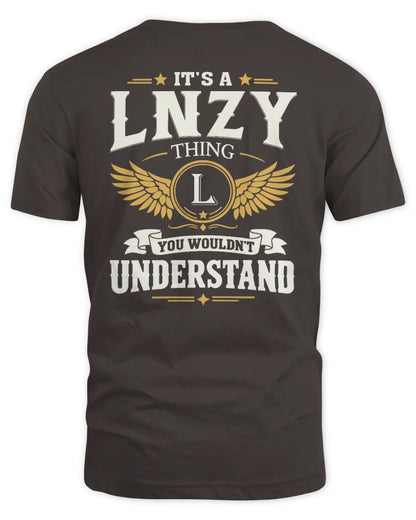 LNZY KT06-M008 It’s a [NAME] Thing – You Wouldn’t Understand | Personalized Vintage T-Shirt - Unisex Standard T-Shirt - Dark Chocolate