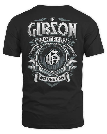 GIBSON AP81-K4-626 - Personalized Ahmed Quote Apparel “If Ahmed Can't Fix It, No One Can” - Unisex Standard T-Shirt - Black