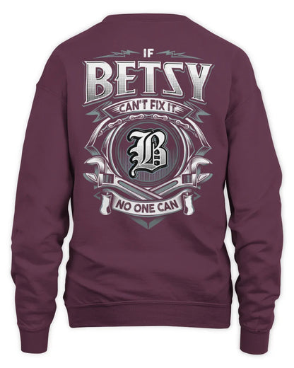 BETSY AP81-K4-626 - Personalized Ahmed Quote Apparel “If Ahmed Can't Fix It, No One Can” - Unisex Sweatshirt - Maroon