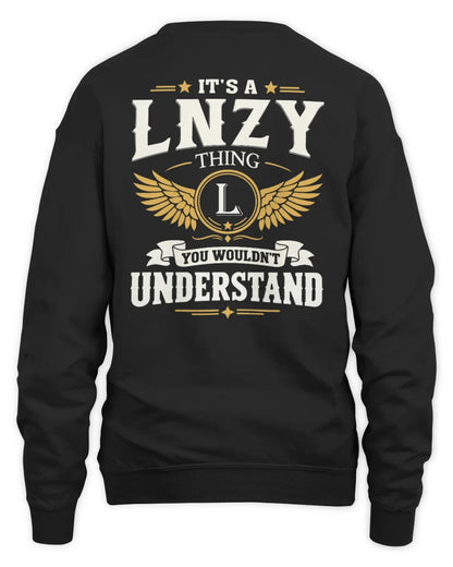 LNZY KT06-M008 It’s a [NAME] Thing – You Wouldn’t Understand | Personalized Vintage T-Shirt - Unisex Sweatshirt - Black