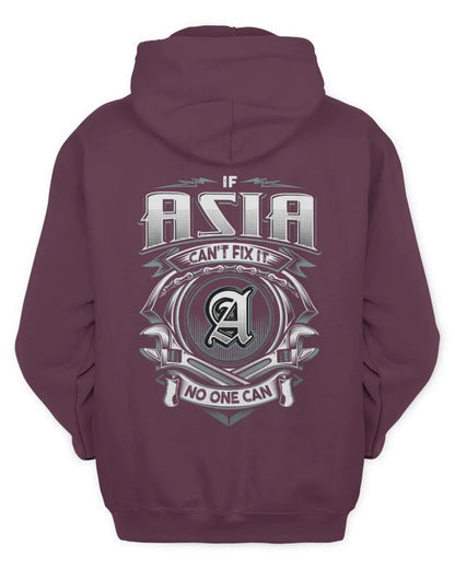 ASIA AP81-K4-626 - Personalized Ahmed Quote Apparel “If Ahmed Can't Fix It, No One Can” - Unisex Hoodie - Maroon