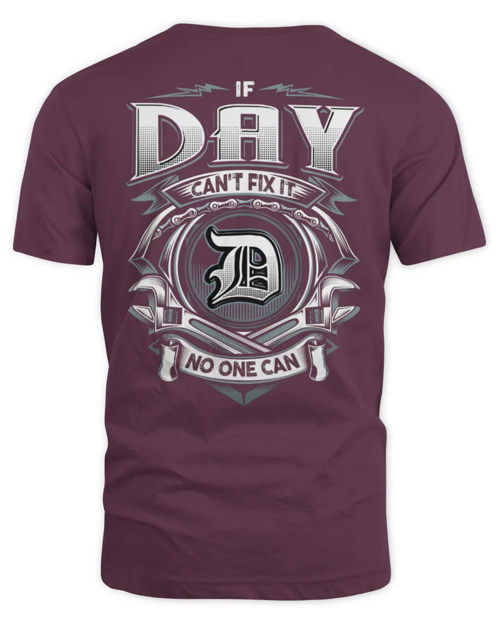 DAY AP81-K4-626 - Personalized Ahmed Quote Apparel “If Ahmed Can't Fix It, No One Can” - Unisex Standard T-Shirt - Maroon