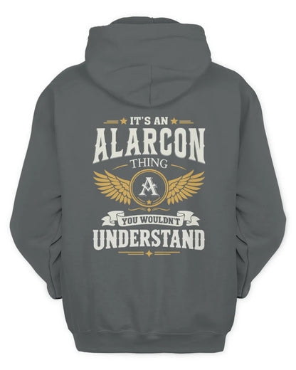 ALARCON KT06-M008 It’s a [NAME] Thing – You Wouldn’t Understand | Personalized Vintage T-Shirt - Unisex Hoodie - Charcoal