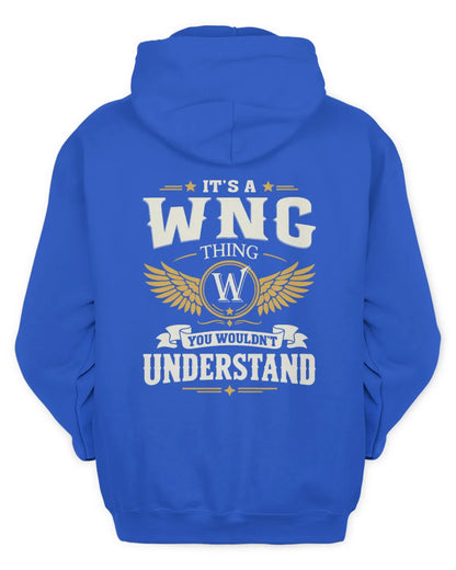 WNG KT06-M008 It’s a [NAME] Thing – You Wouldn’t Understand | Personalized Vintage T-Shirt - Unisex Hoodie - Royal