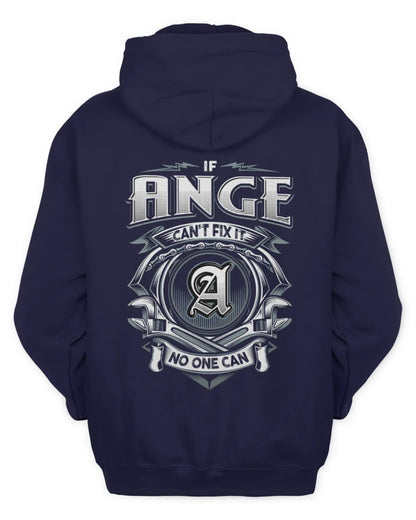 ANGE AP81-K4-626 - Personalized Ahmed Quote Apparel “If Ahmed Can't Fix It, No One Can” - Unisex Hoodie - Navy
