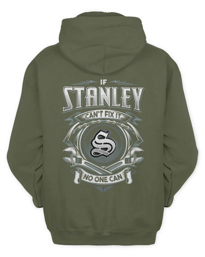 STANLEY AP81-K4-626 - Personalized Ahmed Quote Apparel “If Ahmed Can't Fix It, No One Can” - Unisex Hoodie - Military Green