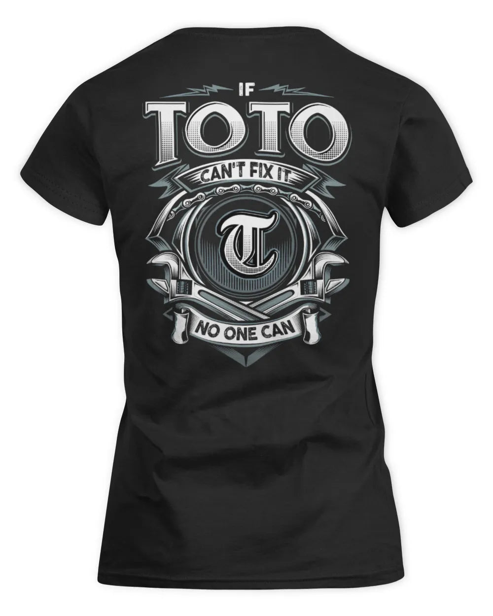 TOTO AP81-K4-626 - Personalized Ahmed Quote Apparel “If Ahmed Can't Fix It, No One Can” - Women's Standard T-Shirt - Black