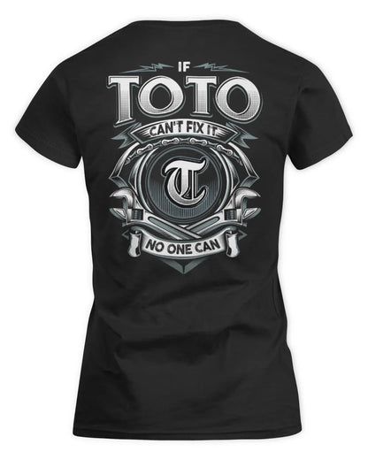TOTO AP81-K4-626 - Personalized Ahmed Quote Apparel “If Ahmed Can't Fix It, No One Can” - Women's Standard T-Shirt - Black