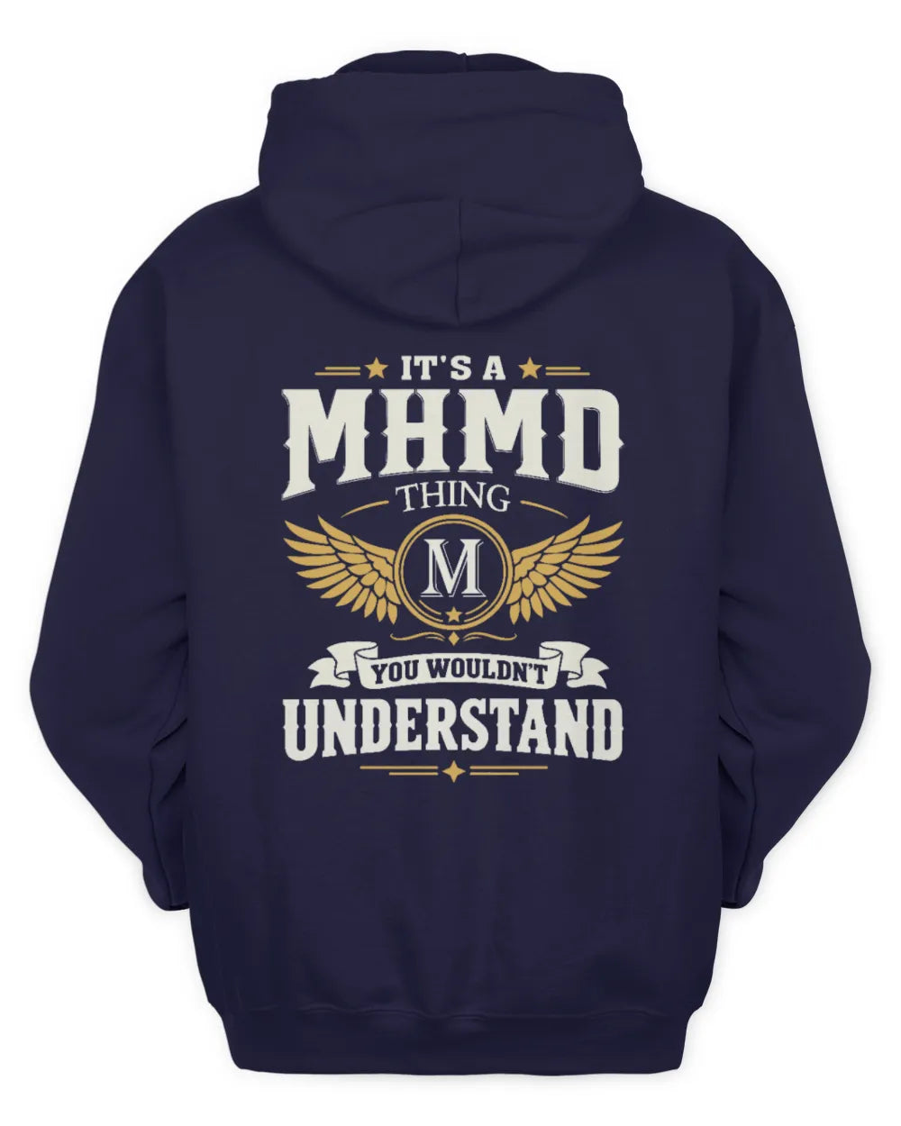 MHMD KT06-M008 It’s a [NAME] Thing – You Wouldn’t Understand | Personalized Vintage T-Shirt - Unisex Hoodie - Navy
