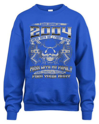 2004 HH89-K2 – Protective Family Quote T-Shirt - Unisex Sweatshirt - Royal