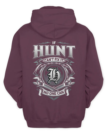 HUNT AP81-K4-626 - Personalized Ahmed Quote Apparel “If Ahmed Can't Fix It, No One Can” - Unisex Hoodie - Maroon