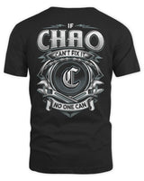 CHAO AP81-K4-626 - Personalized Ahmed Quote Apparel “If Ahmed Can't Fix It, No One Can” - Unisex Standard T-Shirt - Black