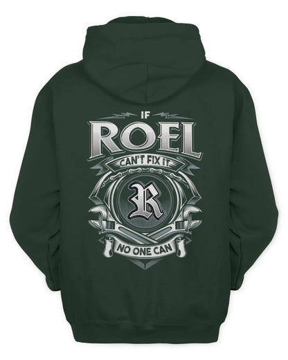 ROEL AP81-K4-626 - Personalized Ahmed Quote Apparel “If Ahmed Can't Fix It, No One Can” - Unisex Hoodie - Forest Green