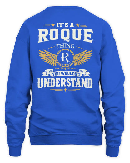 ROQUE KT06-M008 It’s a [NAME] Thing – You Wouldn’t Understand | Personalized Vintage T-Shirt - Unisex Sweatshirt - Royal