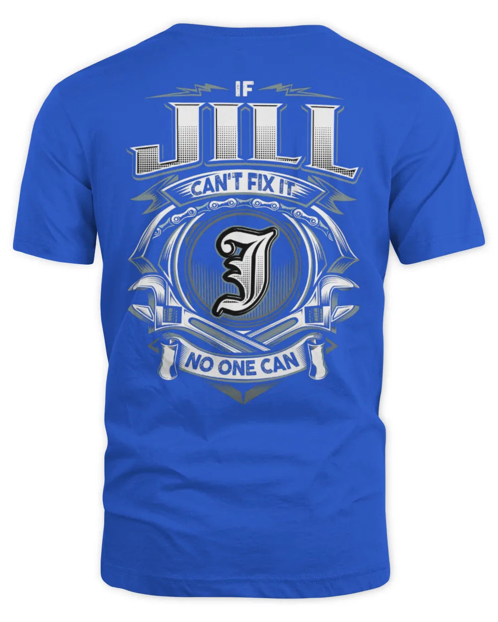 JILL AP81-K4-626 - Personalized Ahmed Quote Apparel “If Ahmed Can't Fix It, No One Can” - Unisex Standard T-Shirt - Royal