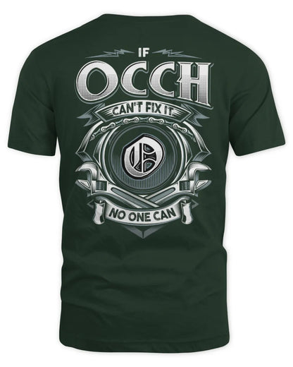 OCCH AP81-K4-626 - Personalized Ahmed Quote Apparel “If Ahmed Can't Fix It, No One Can” - Unisex Standard T-Shirt - Forest Green