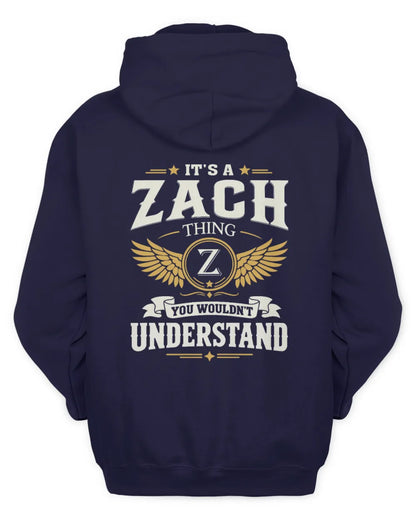 ZACH KT06-M008 It’s a [NAME] Thing – You Wouldn’t Understand | Personalized Vintage T-Shirt - Unisex Hoodie - Navy