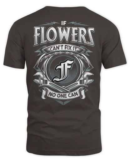 FLOWERS AP81-K4-626 - Personalized Ahmed Quote Apparel “If Ahmed Can't Fix It, No One Can” - Unisex Standard T-Shirt - Dark Chocolate