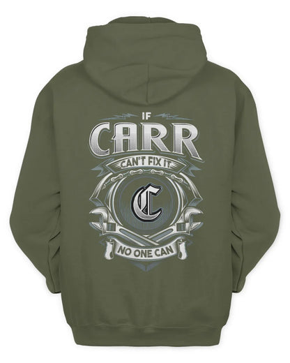 CARR AP81-K4-626 - Personalized Ahmed Quote Apparel “If Ahmed Can't Fix It, No One Can” - Unisex Hoodie - Military Green
