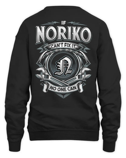 NORIKO AP81-K4-626 - Personalized Ahmed Quote Apparel “If Ahmed Can't Fix It, No One Can” - Unisex Sweatshirt - Black