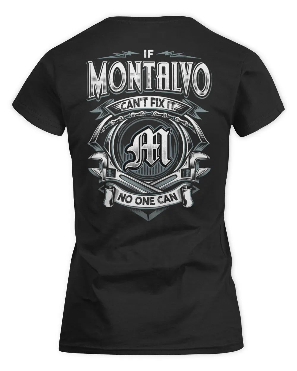 MONTALVO AP81-K4-626 - Personalized Ahmed Quote Apparel “If Ahmed Can't Fix It, No One Can” - Women's Standard T-Shirt - Black