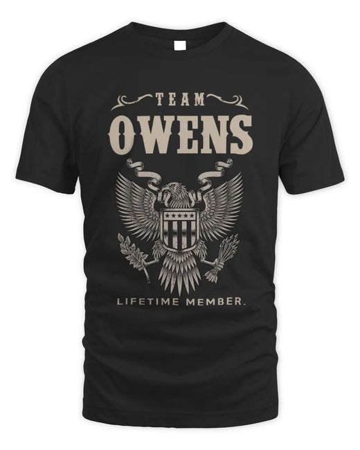 OWENS TP06-K82 – Personalized Classic Style Apparel “Team NAME Lifetime Member”