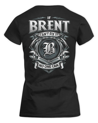 BRENT AP81-K4-626 - Personalized Ahmed Quote Apparel “If Ahmed Can't Fix It, No One Can” - Women's Standard T-Shirt - Black