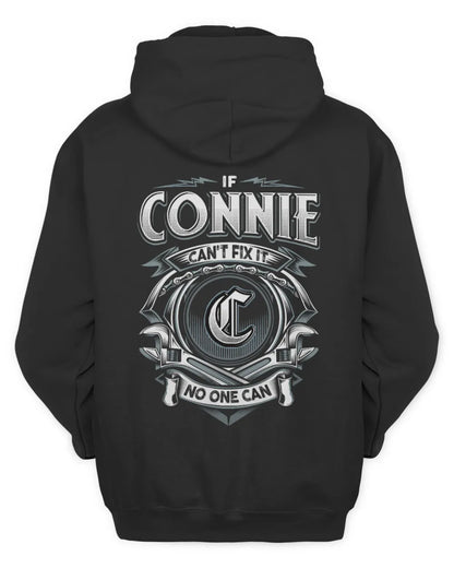 CONNIE AP81-K4-626 - Personalized Ahmed Quote Apparel “If Ahmed Can't Fix It, No One Can” - Unisex Hoodie - Black