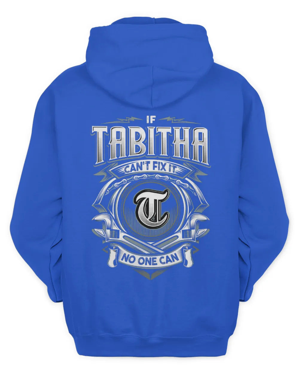 TABITHA AP81-K4-626 - Personalized Ahmed Quote Apparel “If Ahmed Can't Fix It, No One Can” - Unisex Hoodie - Royal