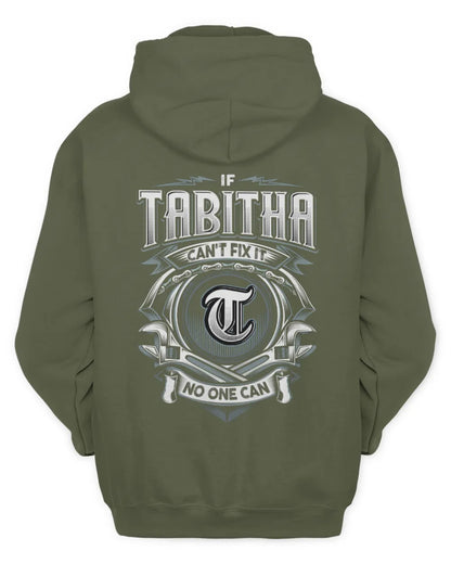 TABITHA AP81-K4-626 - Personalized Ahmed Quote Apparel “If Ahmed Can't Fix It, No One Can” - Unisex Hoodie - Military Green