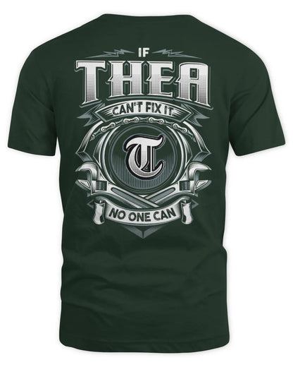 THEA AP81-K4-626 - Personalized Ahmed Quote Apparel “If Ahmed Can't Fix It, No One Can” - Unisex Standard T-Shirt - Forest Green