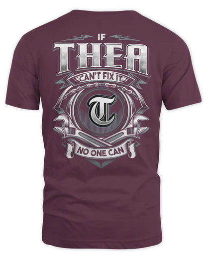 THEA AP81-K4-626 - Personalized Ahmed Quote Apparel “If Ahmed Can't Fix It, No One Can” - Unisex Standard T-Shirt - Maroon