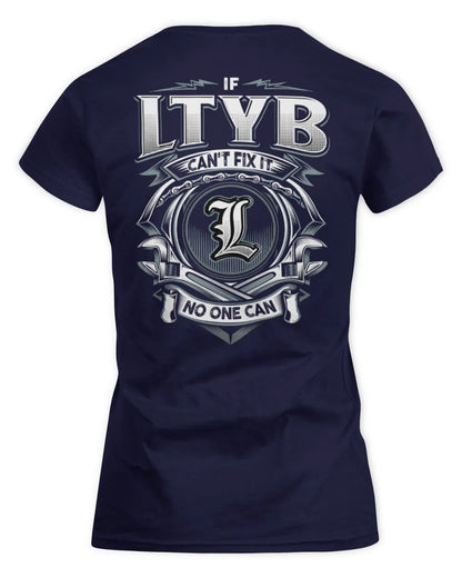 LTYB AP81-K4-626 - Personalized Ahmed Quote Apparel “If Ahmed Can't Fix It, No One Can” - Women's Standard T-Shirt - Navy