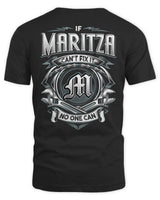 MARITZA AP81-K4-626 - Personalized Ahmed Quote Apparel “If Ahmed Can't Fix It, No One Can” - Unisex Standard T-Shirt - Black