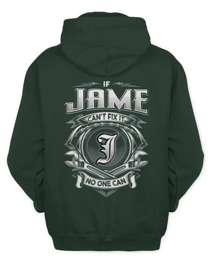 JAME AP81-K4-626 - Personalized Ahmed Quote Apparel “If Ahmed Can't Fix It, No One Can” - Unisex Hoodie - Forest Green