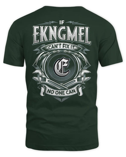 EKNGMEL AP81-K4-626 - Personalized Ahmed Quote Apparel “If Ahmed Can't Fix It, No One Can” - Unisex Standard T-Shirt - Forest Green