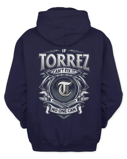 TORREZ AP81-K4-626 - Personalized Ahmed Quote Apparel “If Ahmed Can't Fix It, No One Can” - Unisex Hoodie - Navy