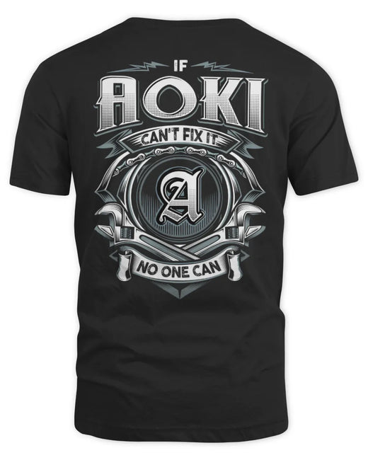 AOKI AP81-K4-626 - Personalized Ahmed Quote Apparel “If Ahmed Can't Fix It, No One Can”