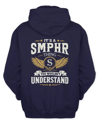 SMPHR KT06-M008 It’s a [NAME] Thing – You Wouldn’t Understand | Personalized Vintage T-Shirt - Unisex Hoodie - Navy