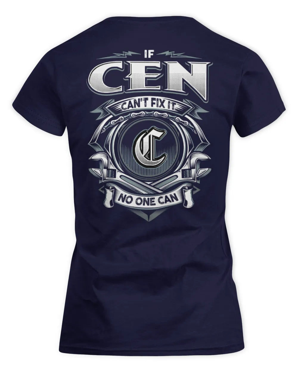 CEN AP81-K4-626 - Personalized Ahmed Quote Apparel “If Ahmed Can't Fix It, No One Can” - Women's Standard T-Shirt - Navy