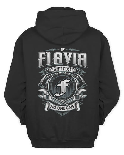 FLAVIA AP81-K4-626 - Personalized Ahmed Quote Apparel “If Ahmed Can't Fix It, No One Can” - Unisex Hoodie - Black