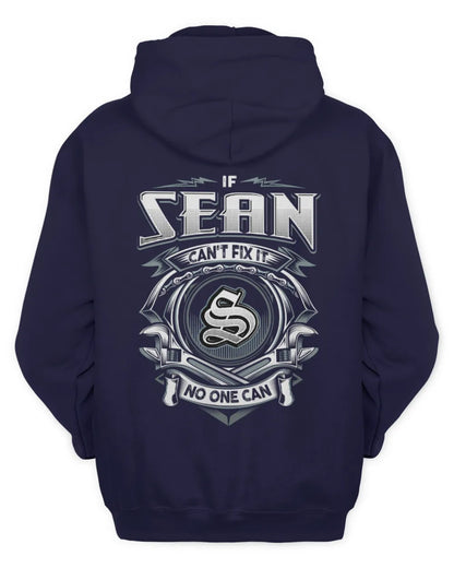 SEAN AP81-K4-626 - Personalized Ahmed Quote Apparel “If Ahmed Can't Fix It, No One Can” - Unisex Hoodie - Navy