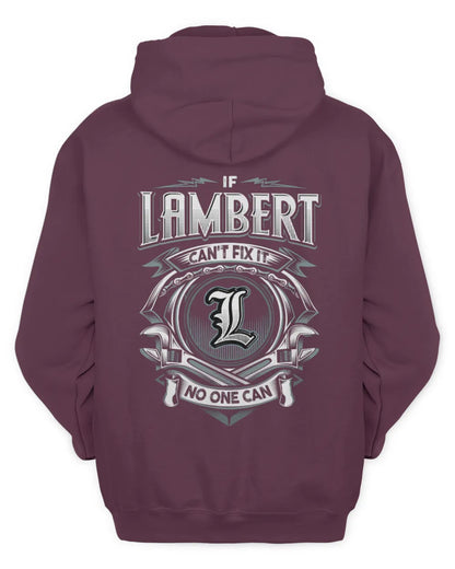 LAMBERT AP81-K4-626 - Personalized Ahmed Quote Apparel “If Ahmed Can't Fix It, No One Can” - Unisex Hoodie - Maroon