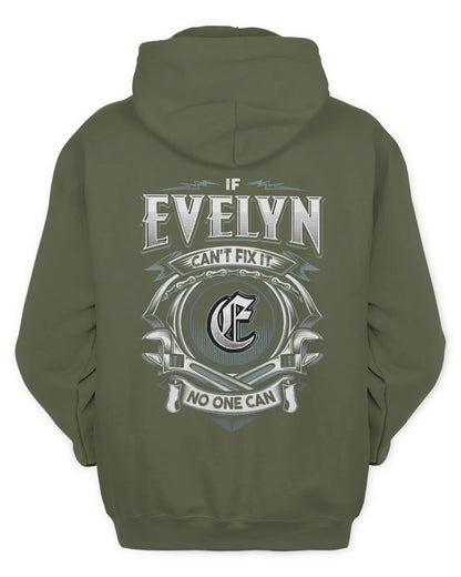 EVELYN AP81-K4-626 - Personalized Ahmed Quote Apparel “If Ahmed Can't Fix It, No One Can” - Unisex Hoodie - Military Green