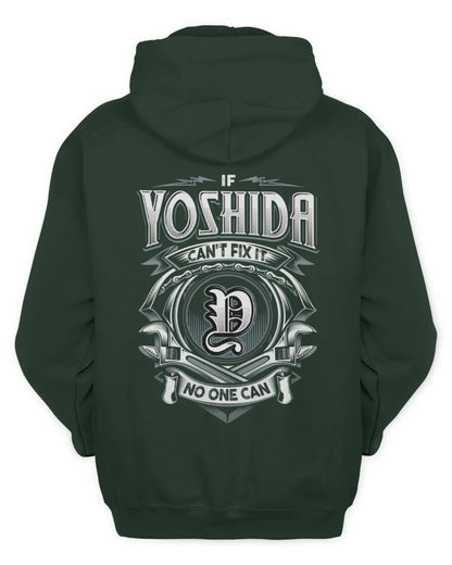 YOSHIDA AP81-K4-626 - Personalized Ahmed Quote Apparel “If Ahmed Can't Fix It, No One Can” - Unisex Hoodie - Forest Green